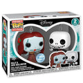 Funko Pop Key! Disney Nightmare Before Christmas 2 Pack Jack E Sally Portachiavi