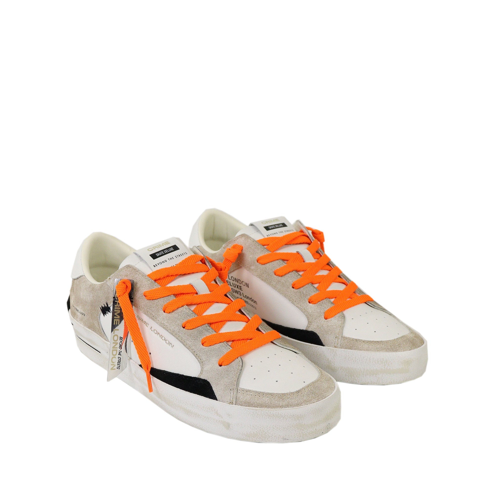 SNEAKERS SK8 DELUXE BIANCA/TORTORA