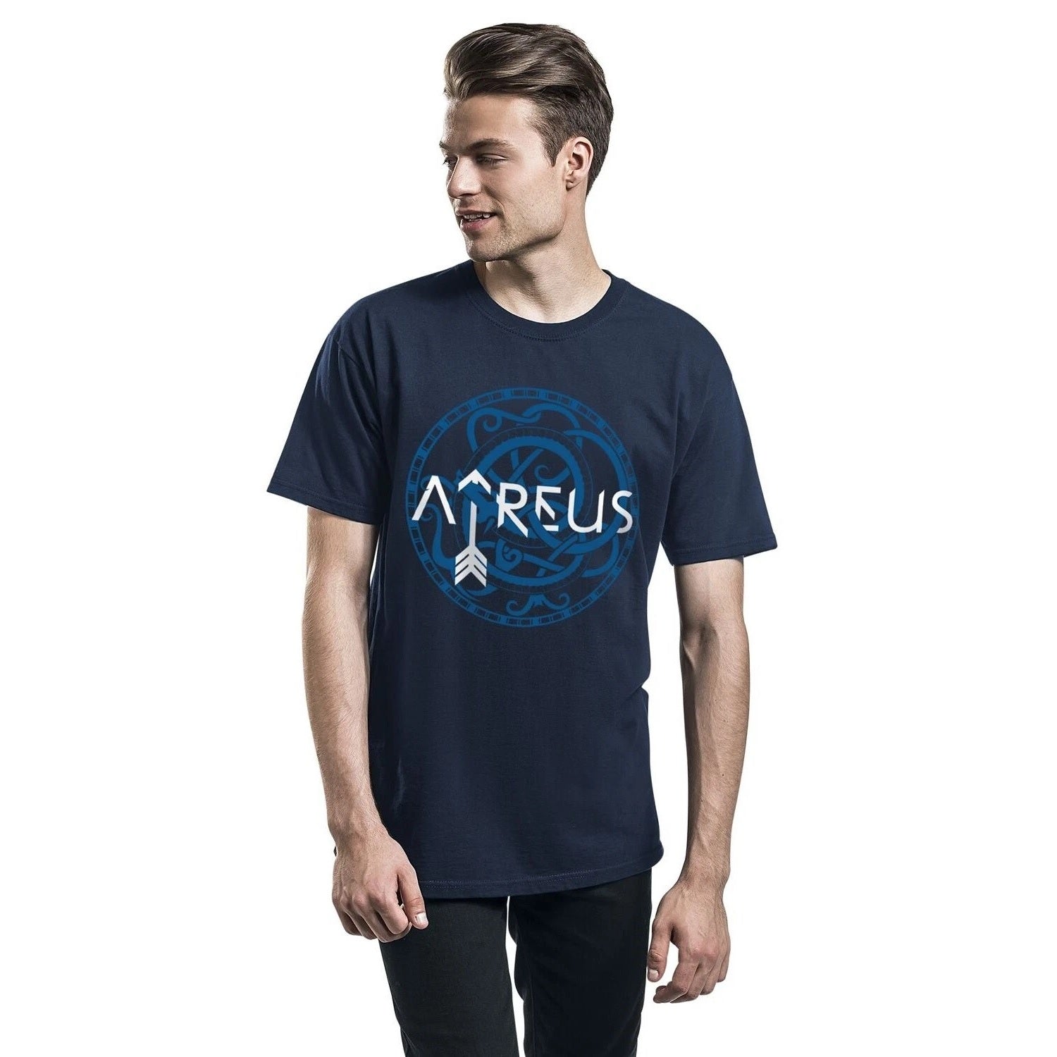 T-Shirt God Of War Simbolo Atreus Originale Sony PS4 Limited Maglia - Tg. XL