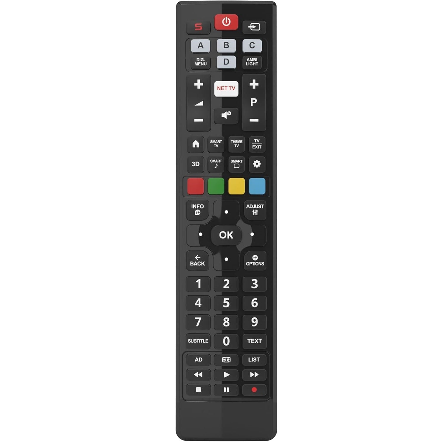 Telecomando Tv Universale Smart Tv Philips 3d Superior Compatibile Per Philips