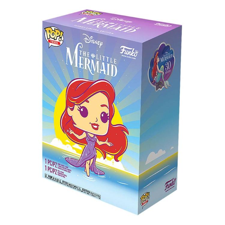 Funko Pop ! + Tees Disney The Little Mermaid - La Piccola Sirenetta T-Shirt L
