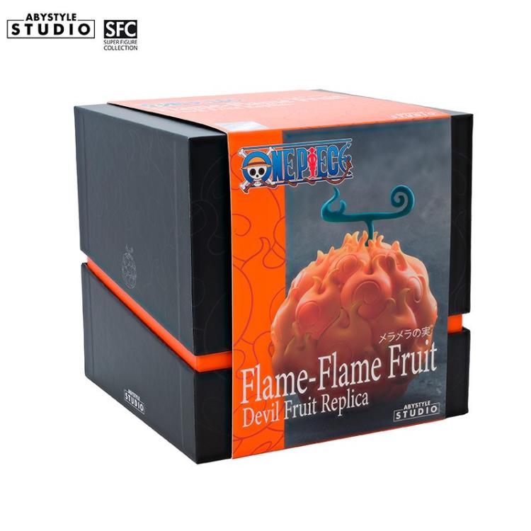 Abystyle One Piece - Flame-Flame Fruit Sfc Replica Resina 13cm Frutto Mera Mera