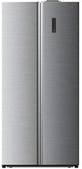 AKAI FRIGORIFERO DOPPIA PORTA CONGELATORE SBSL50W83S 216 FRIGO SILVER FREEZER