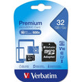 Verbatim Premium Microsdhc Card 32 Gb Micro Sd Memoria/Adattatore V10 Classe 10
