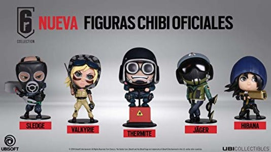 Rainbow Six - Hibana Action Figure Statua Da Collezione Chibi Ubisoft Gioco Ps4