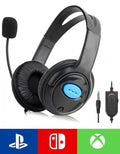 CUFFIE GAMING X PLAYSTATION 4 MICFOFONO CUFFIA GIOCO PS4 XBOX ONE PC CHAT GIOCO