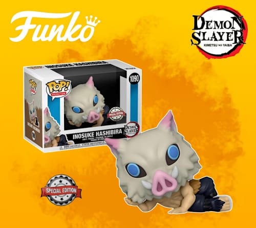 Funko Pop ! Animation Demon Slayer - Inosuke Hashibira (1090) Special Edition