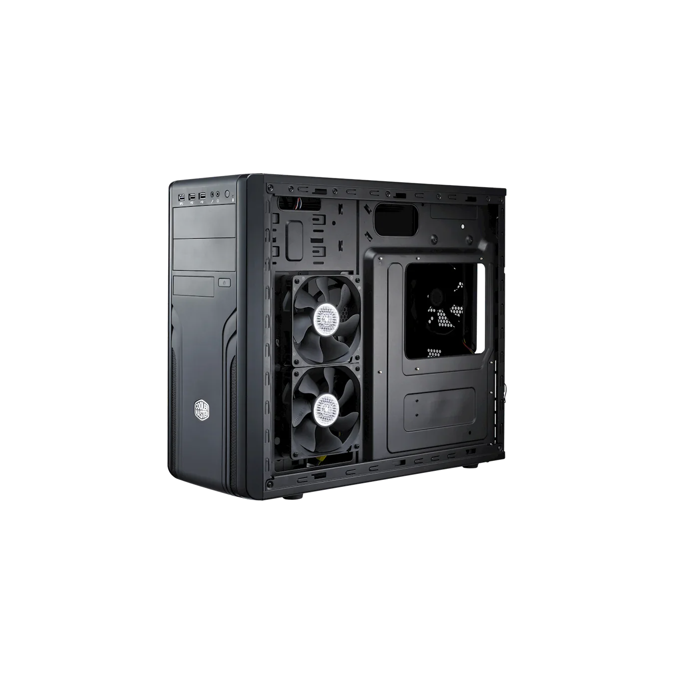Cooler Master Force 500 Case ATX Nero Porta USB 3.0 Mid Tower PC Gaming Nuovo