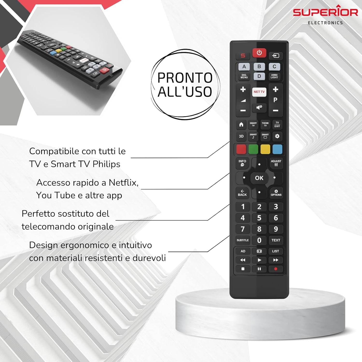 Telecomando Tv Universale Sony Smart Tv 3d Superior Compatibile Per Tv Sony Pc