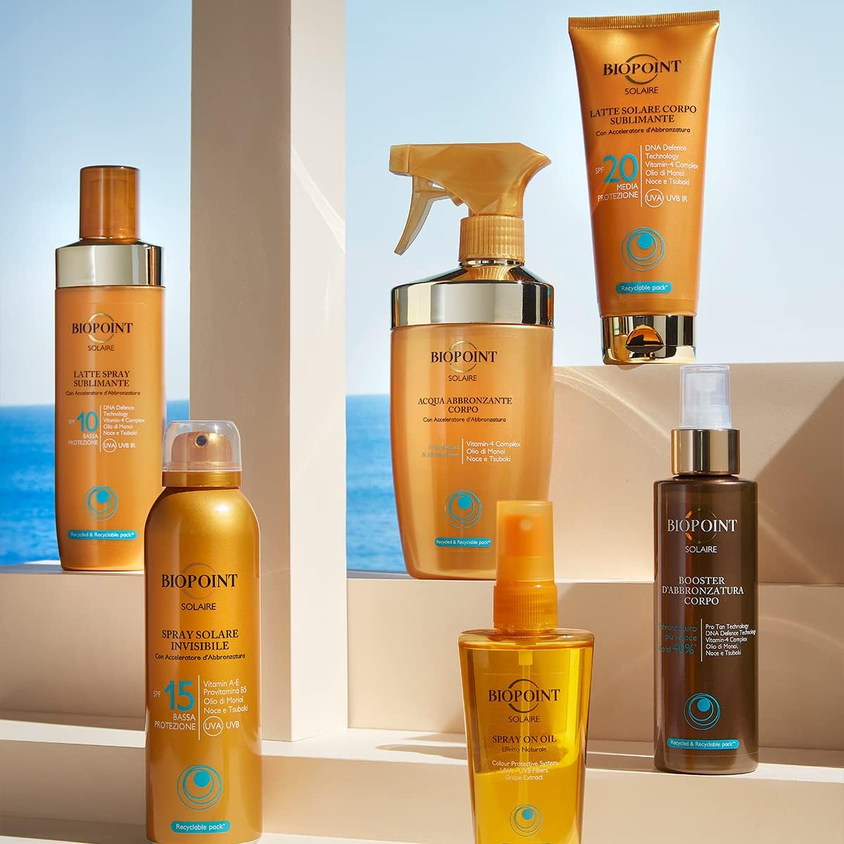 Biopoint Solaire - Latte Corpo Doposole Abbronzante Idratante Body Milk Tanning