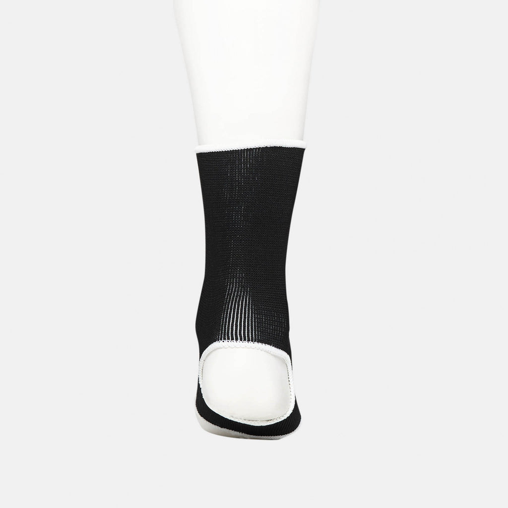 Leone Cavigliera DOUBLE AB716 Nero-Bianco - Protezione Caviglia Boxe