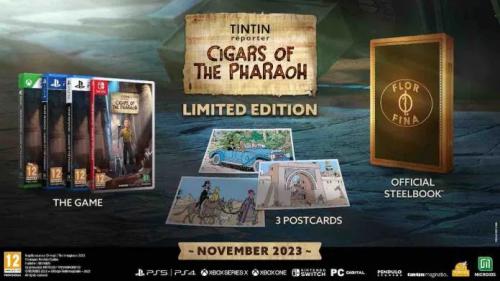 Tintin I Sigari Del Faraone Limited Edition Ps4 Videogioco Playstation 4 Pal Ita