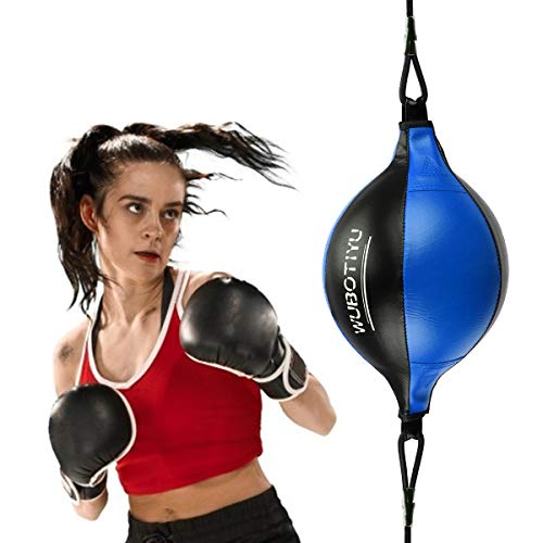 Hb Palla Tesa Sacco Boxe Elastico Colpitore Taekwondo Speed Ball Pugilato Giallo