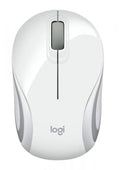 Logitech Mouse Wireless M187 White Optical Usb Ambidestro Pc Mac Laptop Bianco