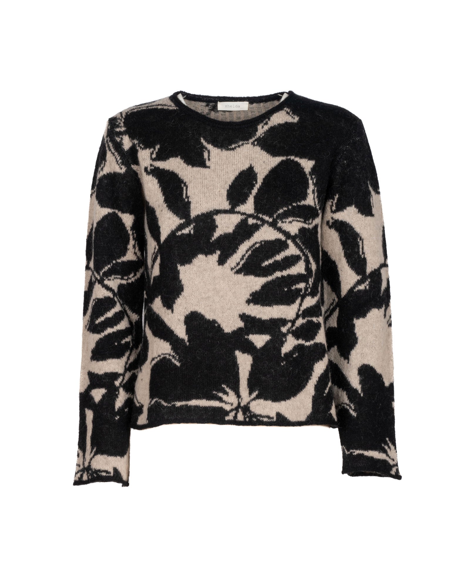 MAGLIA NATURE E NERA