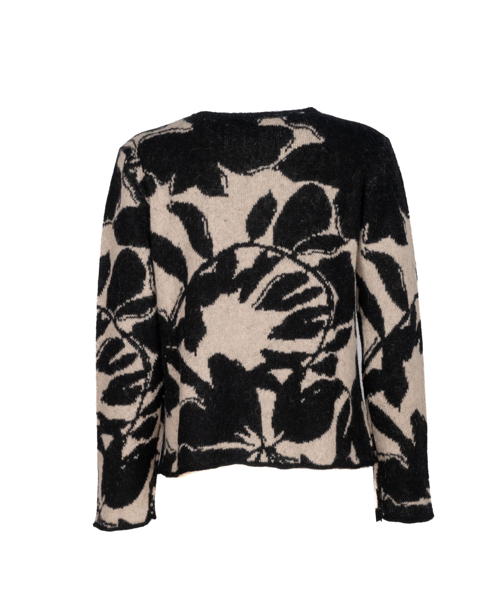 MAGLIA NATURE E NERA