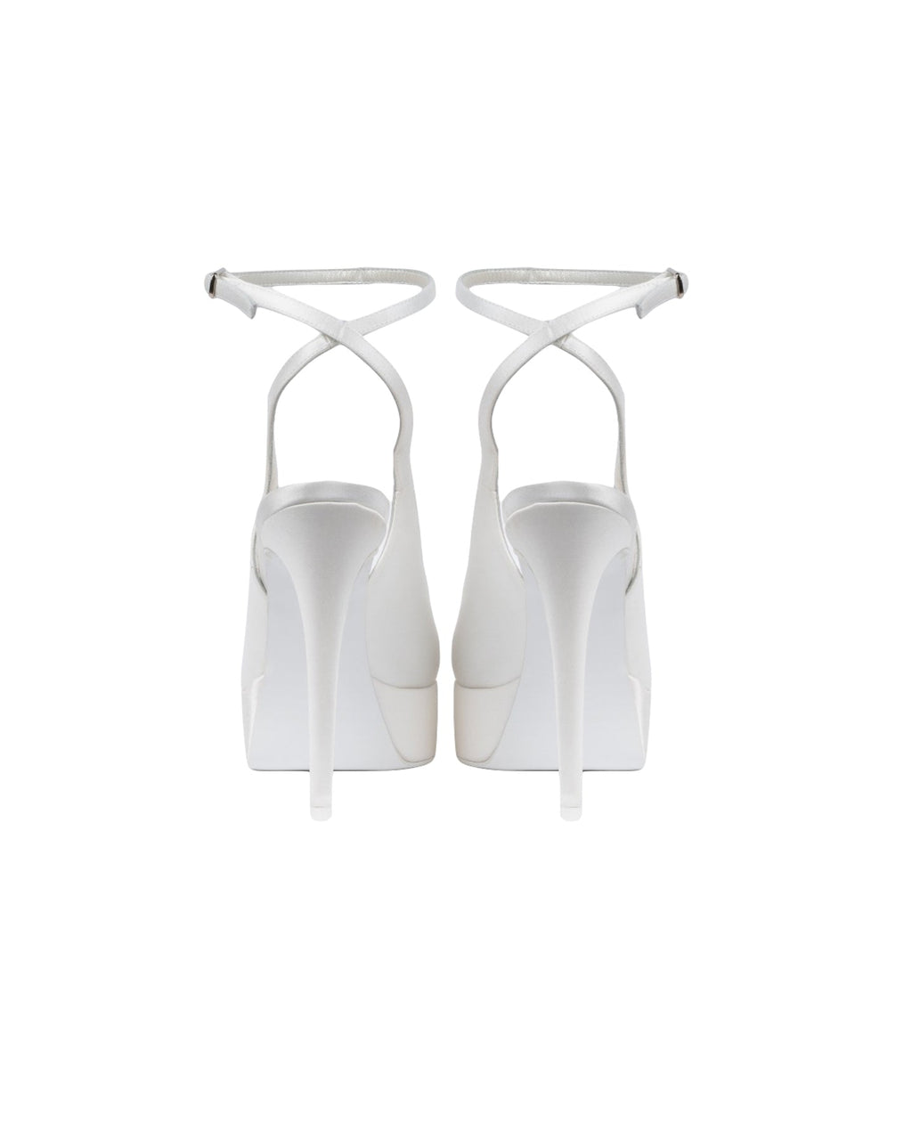 DECOLLETE SLINGBACK AVORIO CON CINTURINO
