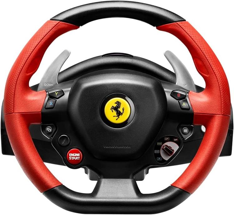 Thrustmaster Volante Pedali Ferrari 458 Spider Racing Wheel Xbox One Series X/S