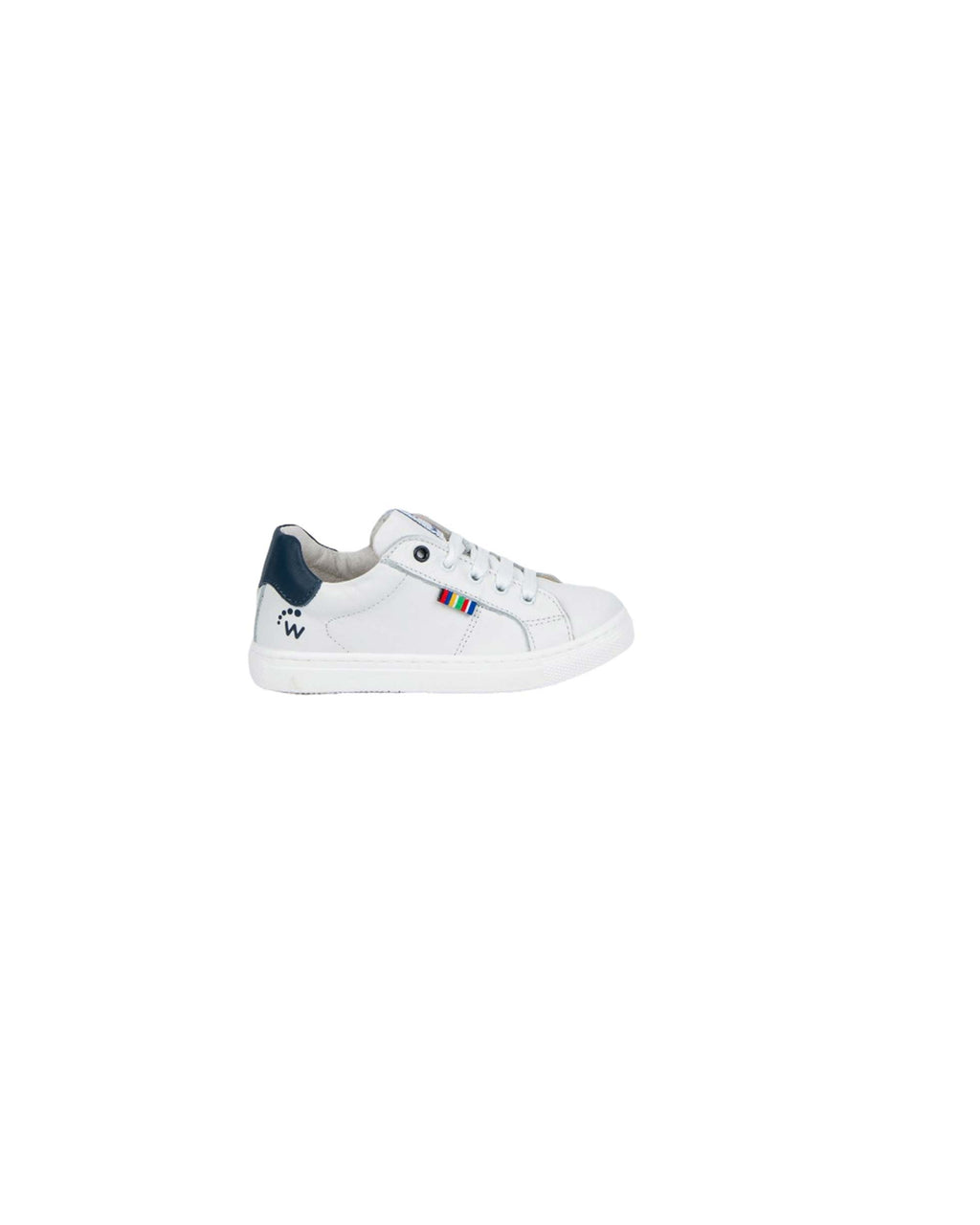 SNEAKERS BIANCHE E BLU