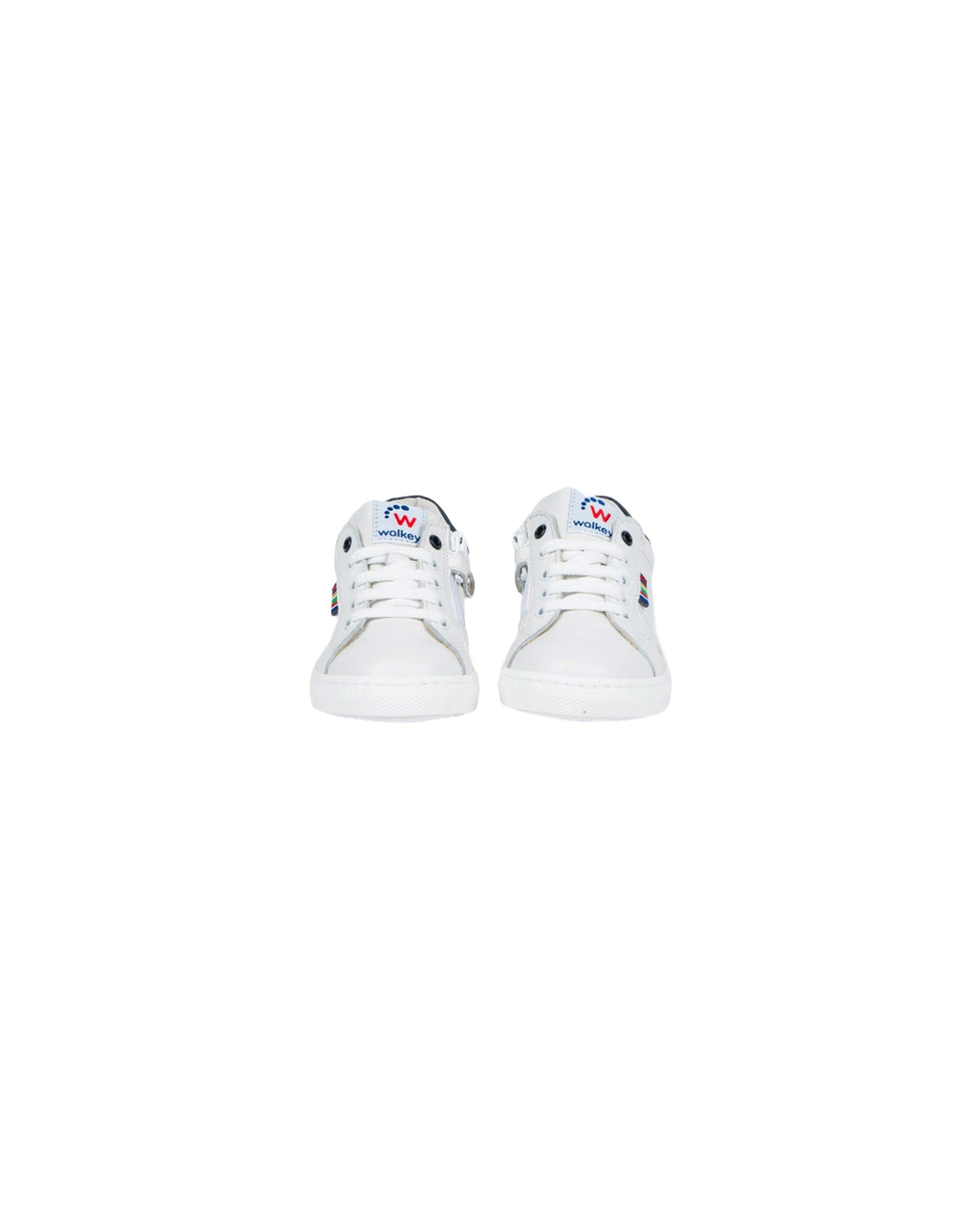 SNEAKERS BIANCHE E BLU
