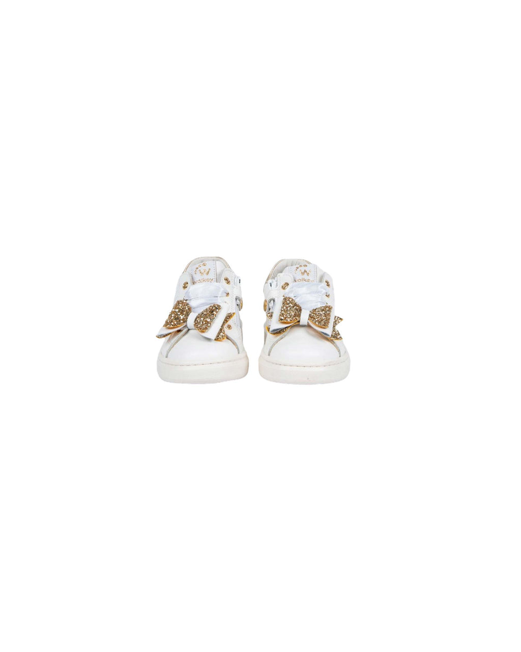 SNEAKERS BIANCHE E ORO