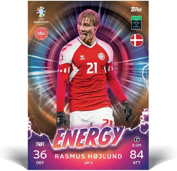 Topps Card Official Euro 2024 Update Mega Multipack - 37 Carte Match Attax Tcg