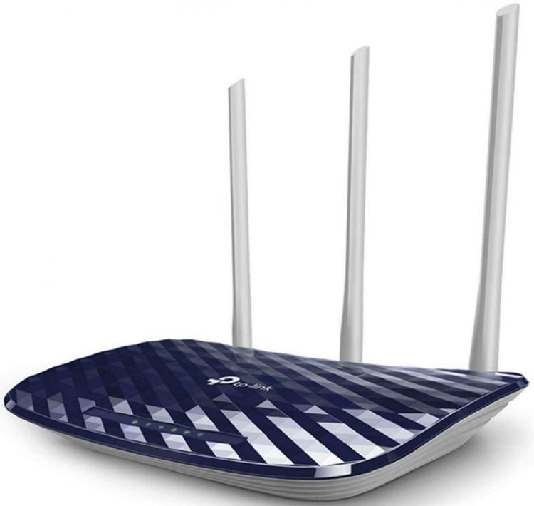 Tplink Router Wifi Switch 4P Dualband 3 Antenne C20 Ac750 Wireless Pc Archer Lan