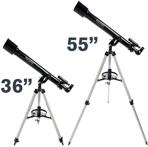 CELESTRON TELESCOPIO POWERSEEKER 60AZ TERRESTRE  ASTRONOMICO RIFRATTORE COMPLETO