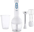 BEKO FRULLATORE AD IMMERSIONE HBA5550W 2 LAME 550W BIANCO CON 2 ACCESSORI CUCINA