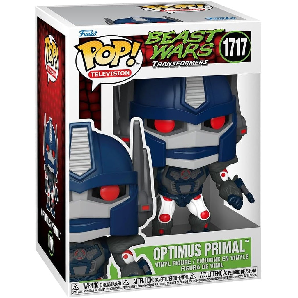 Funko Pop ! Television Beast Wars Transformers (1717) Optimus Primal - Vinyl Figure 9cm