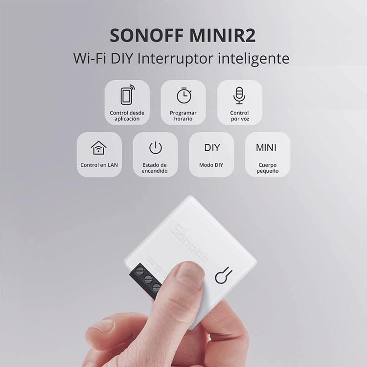 Sonoff 2Pz Mini R2 Switch Smart Diy Wifi Interruttore Intelligente Google Alexa