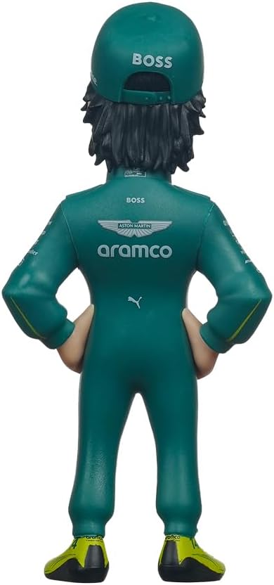 Minix F1  (Sports 107) Fernando Alonso Formula 1 Aston Martin Figure 11cm