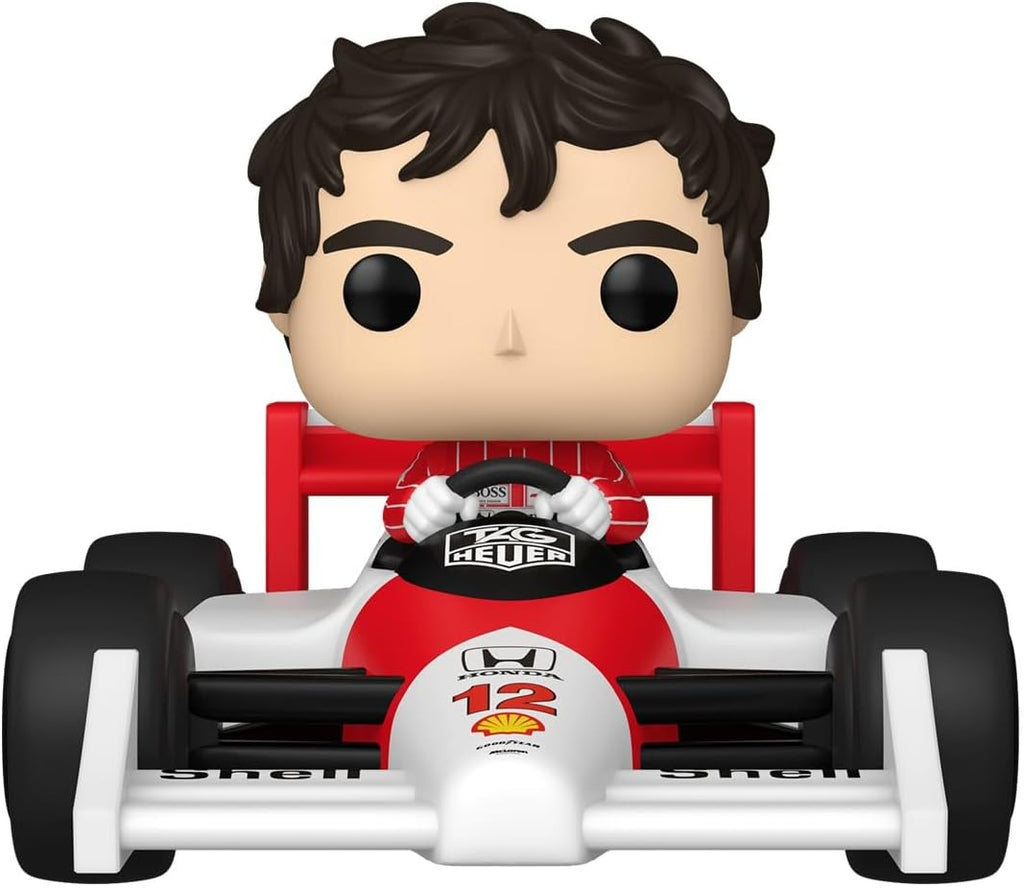 Funko Pop ! Riders - Super Deluxe: McLaren (12) Ayrton Senna 25cm