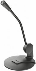 Microfono Trust Primo Desk Pc Laptop Microfono Regolabile Cablato Jack 3,5Mm