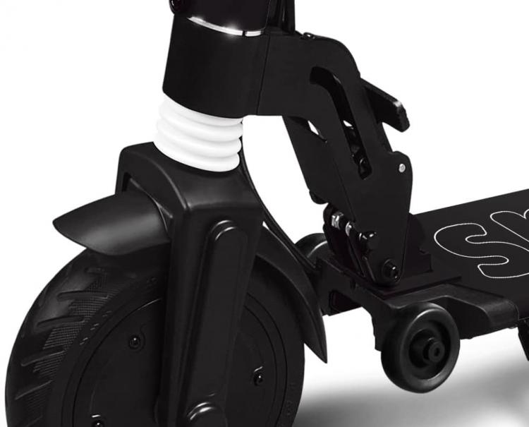 The One Spillo Xl 350W Monopattino 8,5" Led Scooter Elettrico Pieghevole White
