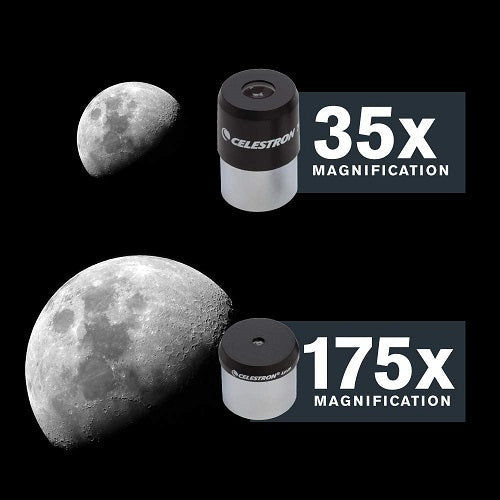 CELESTRON TELESCOPIO POWERSEEKER 60AZ TERRESTRE  ASTRONOMICO RIFRATTORE COMPLETO