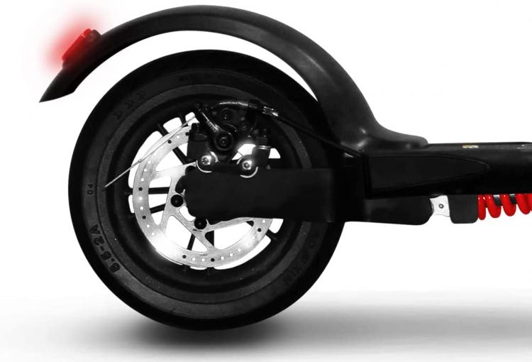 The One Spillo Xl 350W Monopattino 8,5" Led Scooter Elettrico Pieghevole Pink