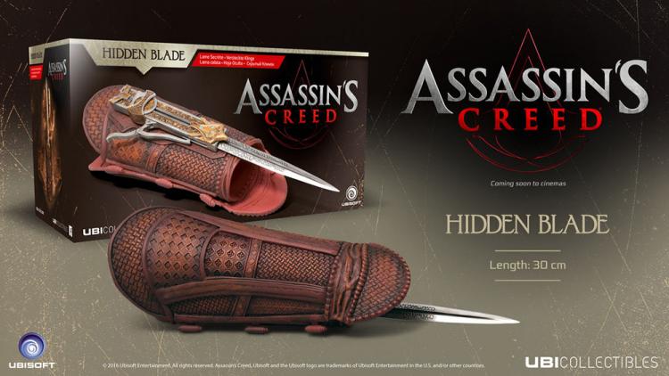 Assassin's Creed Movie- Lama Celata ACTION FIGURE DA COLLEZIONE STATUA GIOCO PS4
