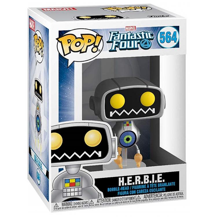 Funko Pop ! Marvel Fantastic Four | H.E.R.B.I.E (564) Bobble-Head - Fantastici 4