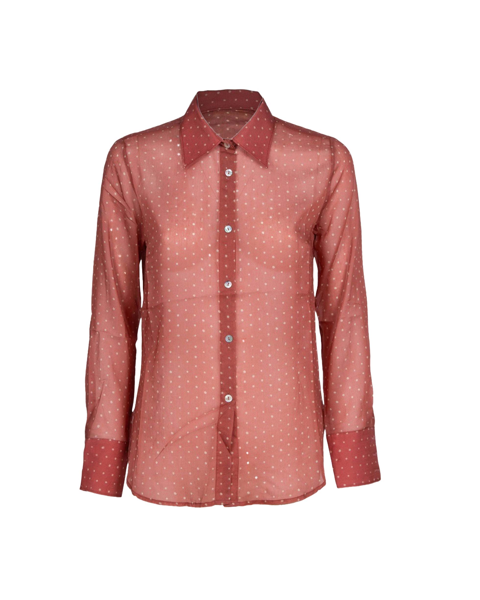 CAMICIA ROSA SCURO