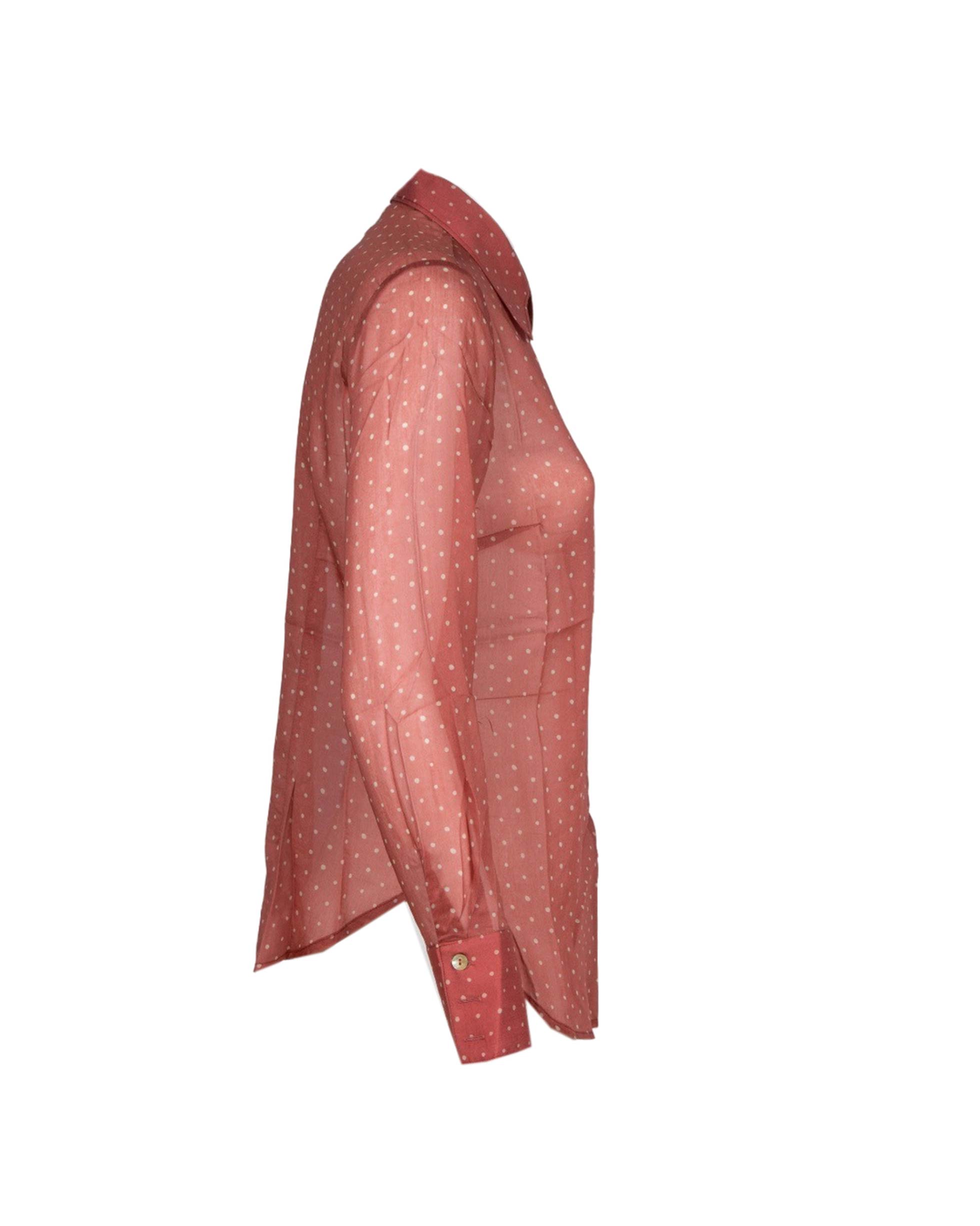 CAMICIA ROSA SCURO