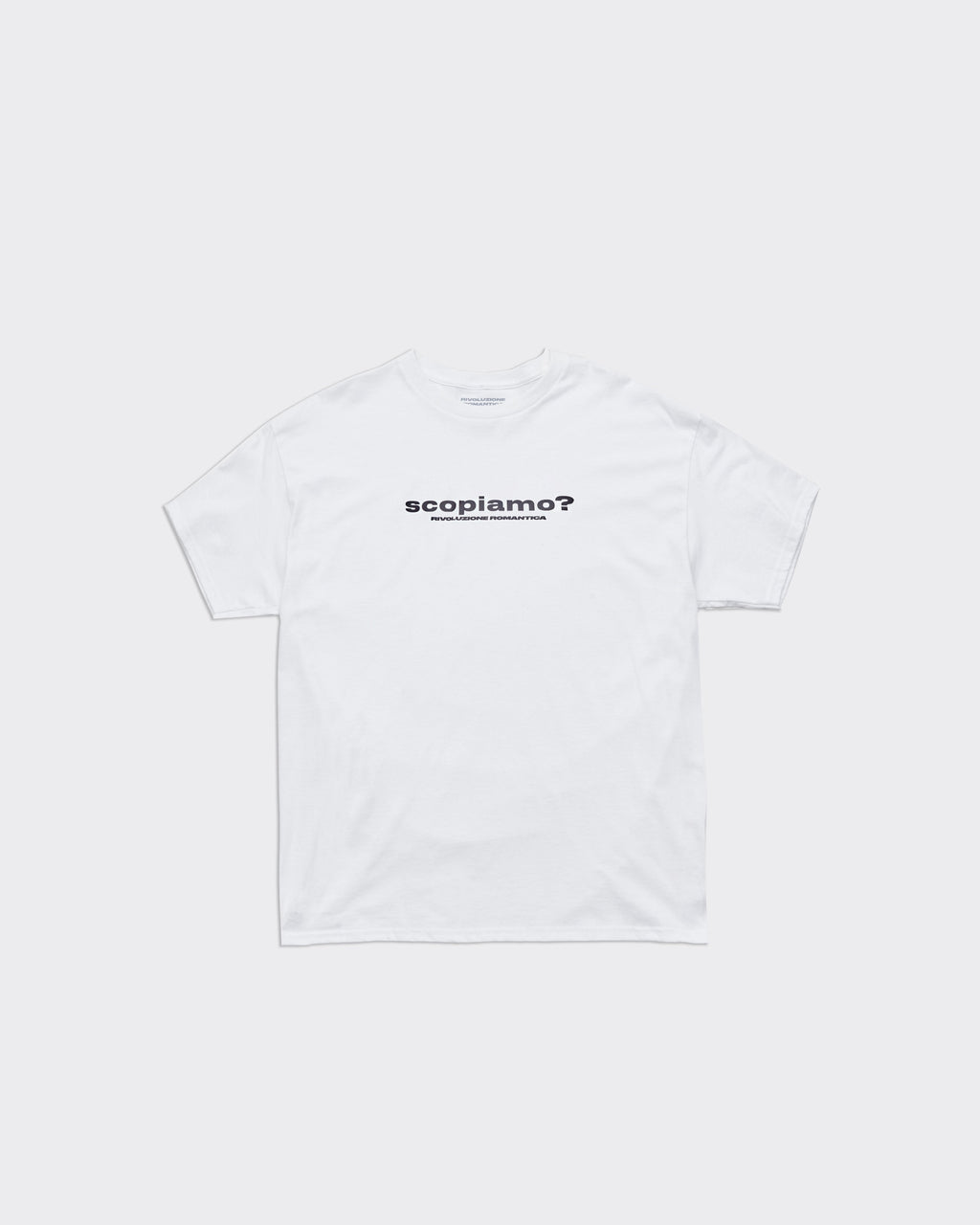 T-shirt Scopiamo Bianca