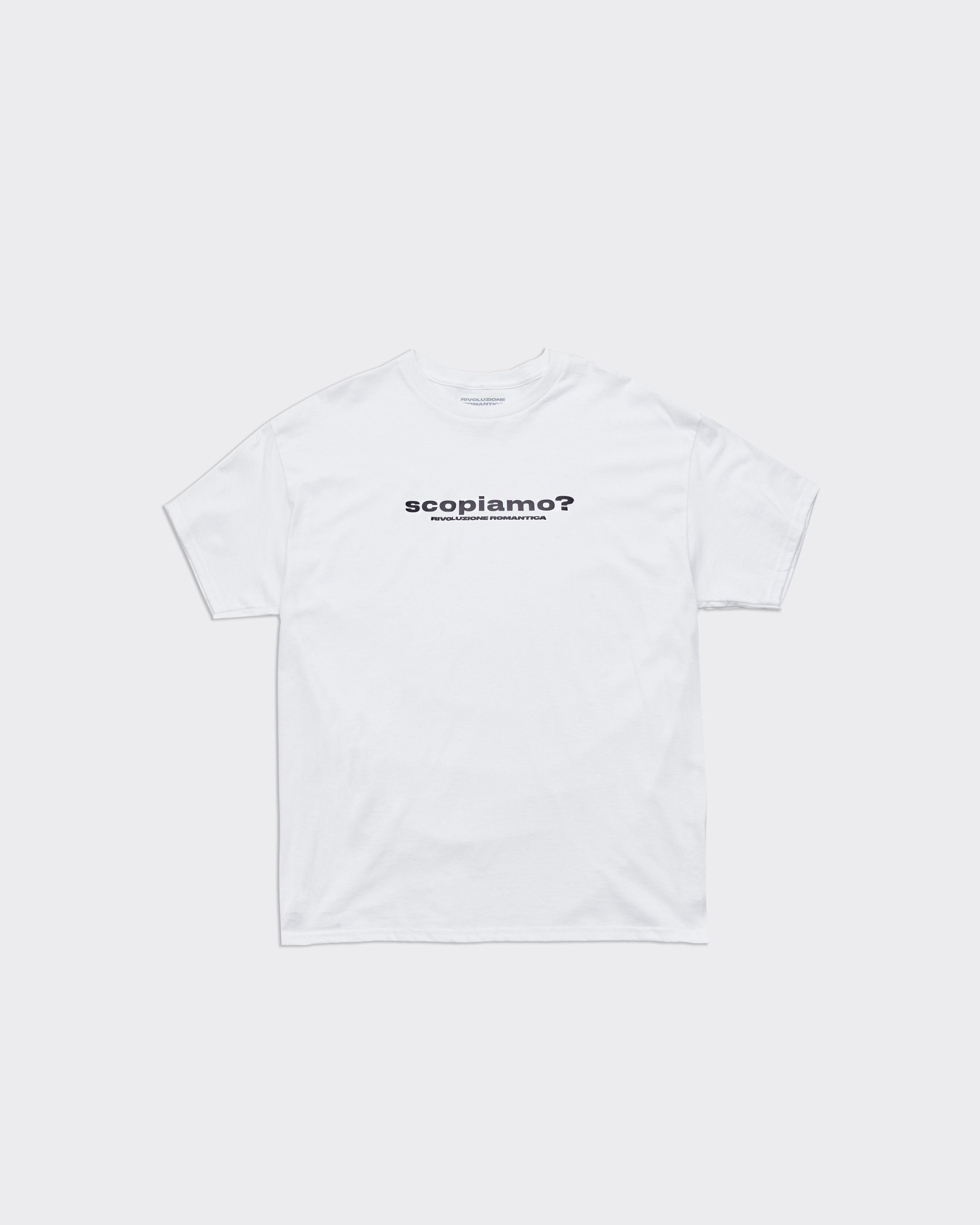 T-shirt Scopiamo Bianca
