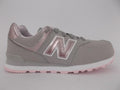 New Balance sneakers da ragazza KL574F1G beige gold