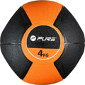 Pure 2Improve Palla Medica con maniglie da 4 Kg Dual Grip P2I201990 265870 arancio nero