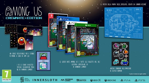 Among Us Crewmate Edition Ps5 Videogioco Playstation 5 Italiano Gioco Nuovo