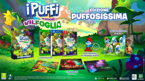 I Puffi Missione Vilfoglia Edizione Puffosissima Nintendo Switch Videogioco  It