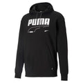 Puma felpa con cappuccio da uomo REBEL Hoodie TR 585742 01 nero