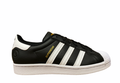 Adidas Originals scarpa sneakers da uomo Superstar Vegan FW2296 nero bianco