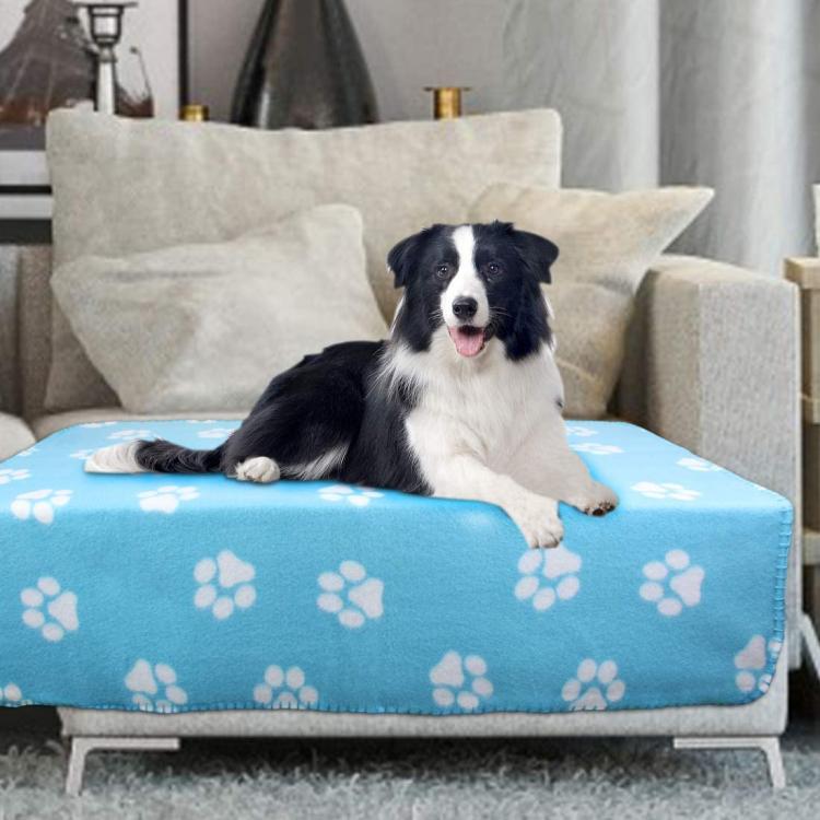 COPERTA PLAID IN PILE COPRIDIVANO ANIMALI COPRI SEDILE AUTO PER CANI GATTI 60X60